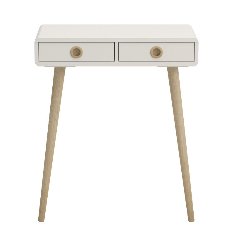 Softline Off White Low Hall Table - White Tree Furniture