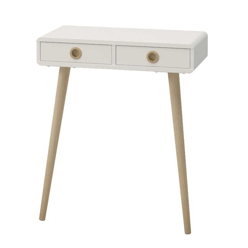 Softline Off White Low Hall Table - White Tree Furniture