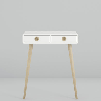 Softline Off White Low Hall Table - White Tree Furniture