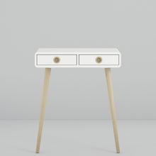 Softline Off White Low Hall Table - White Tree Furniture