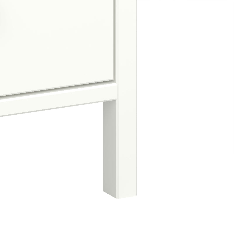 Tromso Off White 3 Drawer Chest of Drawers - White Tree Furniture