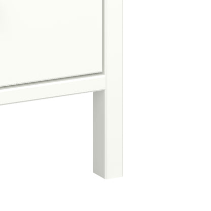 Tromso Off White 3 Drawer Chest of Drawers - White Tree Furniture