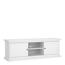 Paris White TV Unit w/ 2 Doors - White Tree Furniture