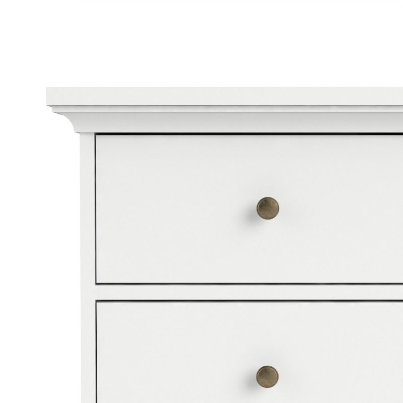 Paris White Desk - White Tree Furniture