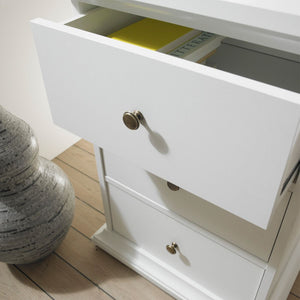 Paris White Desk - White Tree Furniture