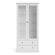 Paris White China Cabinet - White Tree Furniture