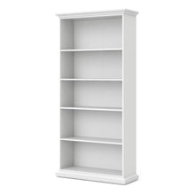 Paris Tall White Bookcase - White Tree Furniture