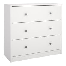 May White Chest w/ 3 Drawers - White Tree Furniture