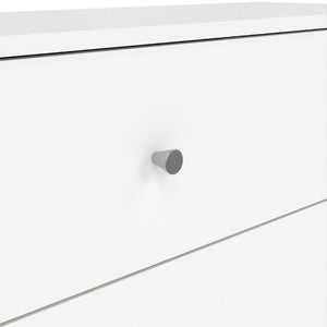 May White Chest w/ 3 Drawers - White Tree Furniture