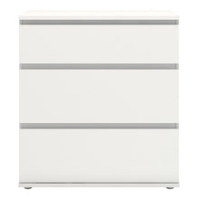 Nova White Chest of 3 Drawers - White Tree Furniture