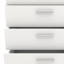 Pepe White Chest of 5 Drawers - White Tree Furniture