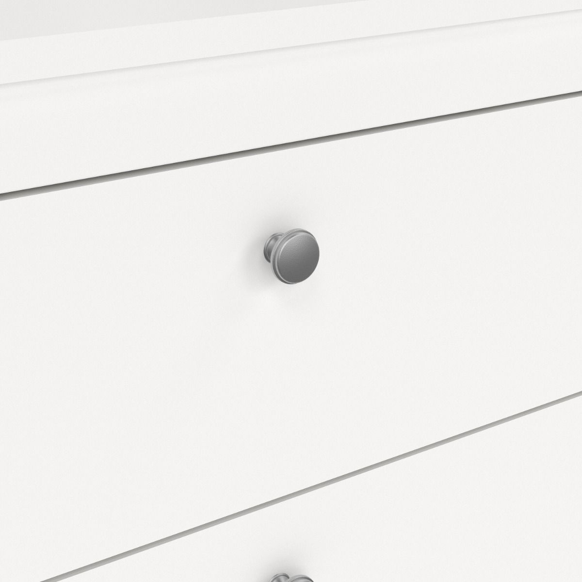 Madrid White Chest w/ 3 Drawers