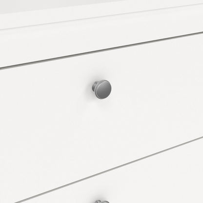 Madrid White Chest w/ 3 Drawers