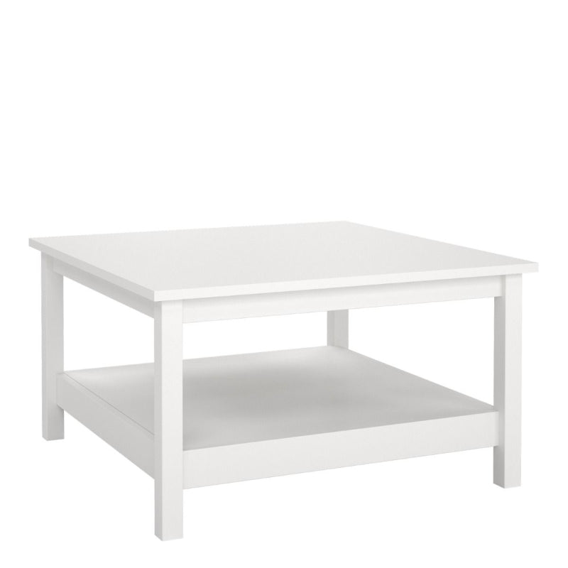 Madrid Square White Coffee Table - White Tree Furniture