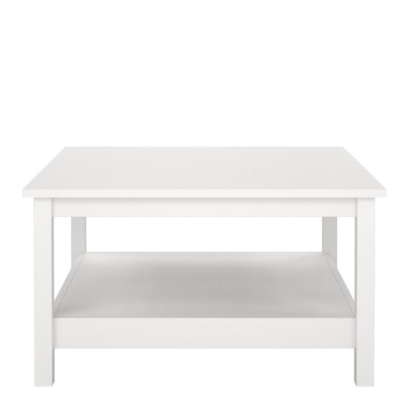 Madrid Square White Coffee Table - White Tree Furniture