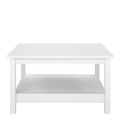 Madrid Square White Coffee Table - White Tree Furniture