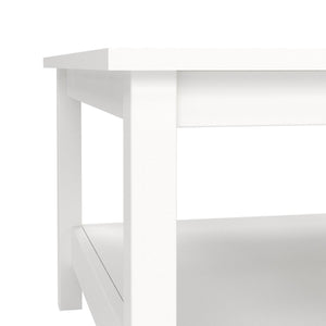 Madrid Square White Coffee Table - White Tree Furniture