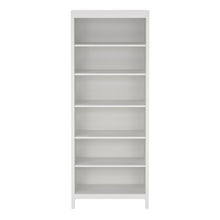 Madrid Tall White Bookcase - White Tree Furniture