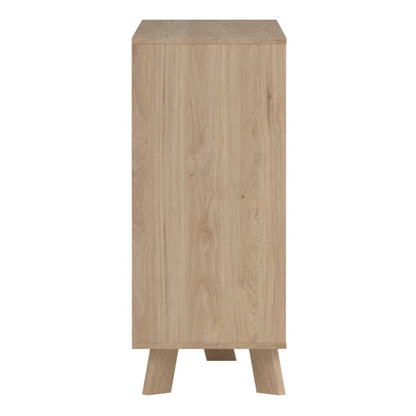 Ikast 6 Drawers Double Dresser in Jackson Hickory & White - White Tree Furniture