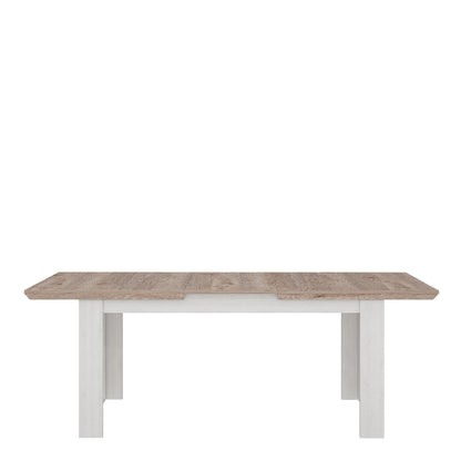 Illopa Extending Dining Table 160-207cm - White Tree Furniture