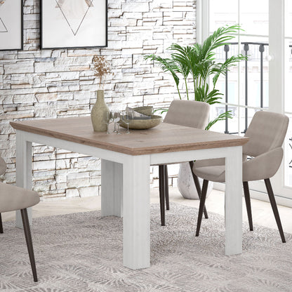 Illopa Extending Dining Table 160-207cm - White Tree Furniture