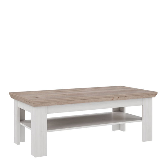 Illopa Coffee Table in Snowy Oak / Oak Nelson - White Tree Furniture