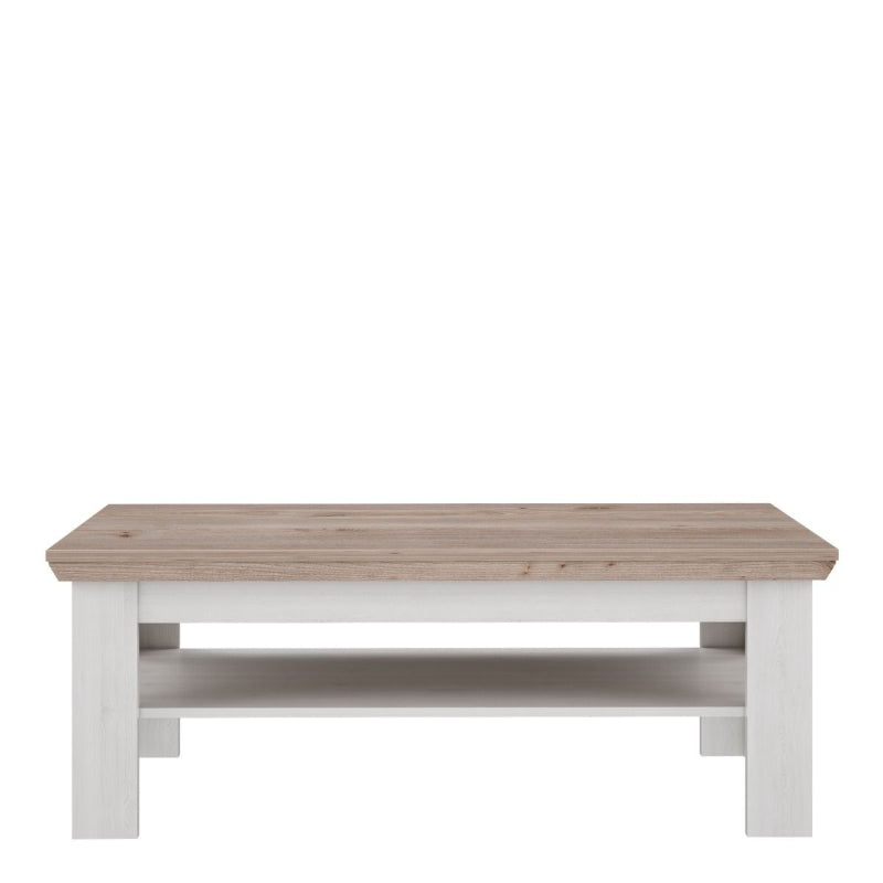 Illopa Coffee Table in Snowy Oak / Oak Nelson - White Tree Furniture