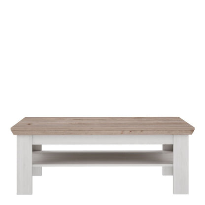 Illopa Coffee Table in Snowy Oak / Oak Nelson - White Tree Furniture