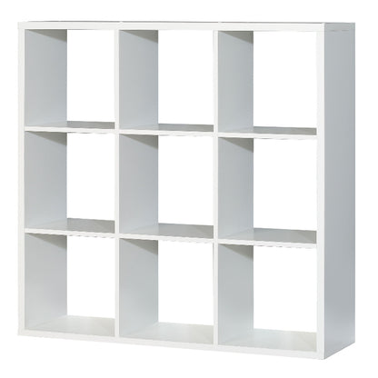 Mauro 3 x 3 Storage Unit in Matt White - White Tree Furniture