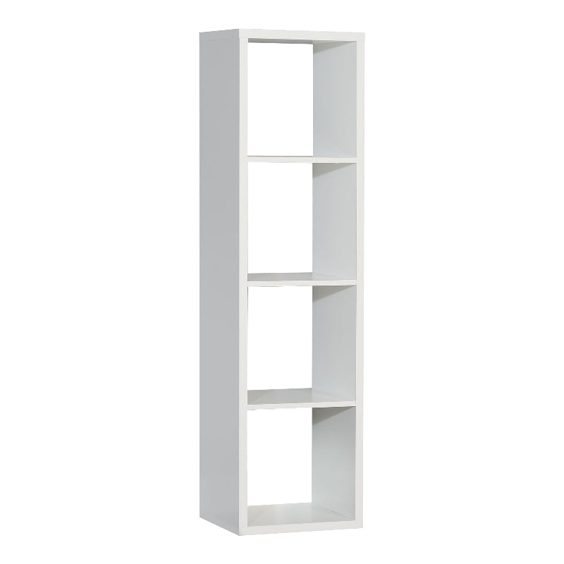 Mauro 3 Shelves Storage Unit in Matt White - White Tree Furniture