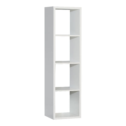 Mauro 3 Shelves Storage Unit in Matt White - White Tree Furniture