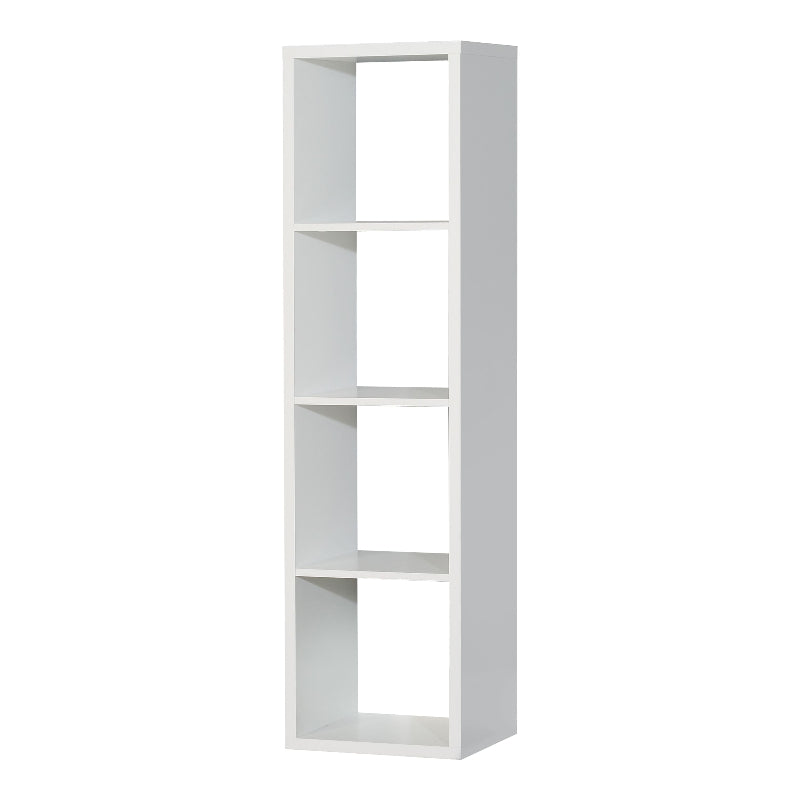 Mauro 3 Shelves Storage Unit in Matt White - White Tree Furniture