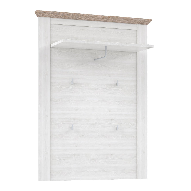 Illopa Wall Panel in Snowy Oak / Oak Nelson - White Tree Furniture