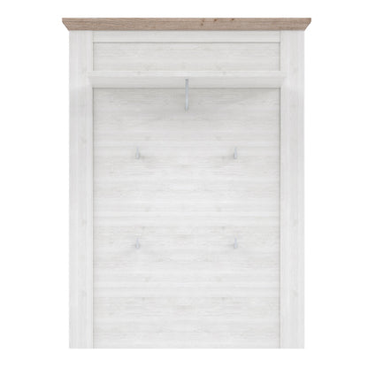 Illopa Wall Panel in Snowy Oak / Oak Nelson - White Tree Furniture