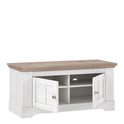 Illopa Entryway Storage Bench in Snowy Oak / Oak Nelson - White Tree Furniture