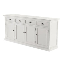 NOVASOLO Halifax Large White Sideboard 200cm B194 - White Tree Furniture