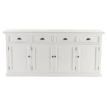 NOVASOLO Halifax Large White Sideboard 200cm B194 - White Tree Furniture