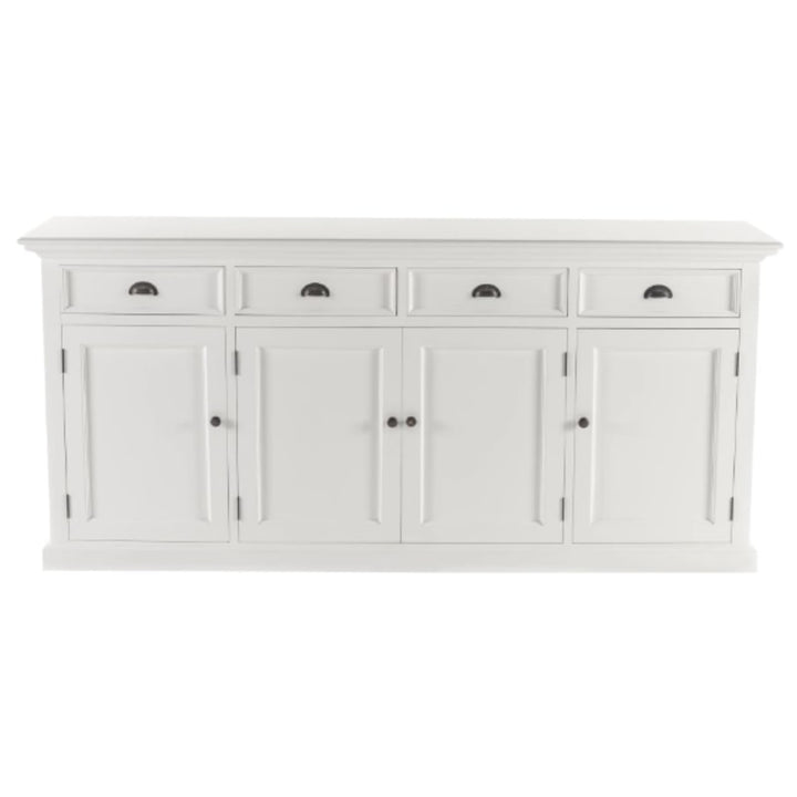 NOVASOLO Halifax Large White Sideboard 200cm B194 - White Tree Furniture