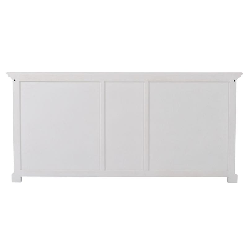 NOVASOLO Halifax Large White Sideboard with 5 Doors B190 - White Tree Furniture