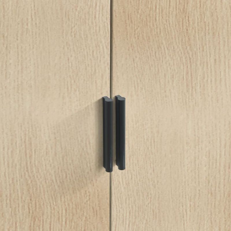 Shop the ALBA 2 Door Wardrobe in White & Oak Effect. Elegant & slim designed wardrobe ideal for the modern bedroom.