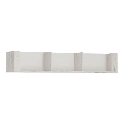 Angel White Wall Shelf 118.7cm - White Tree Furniture