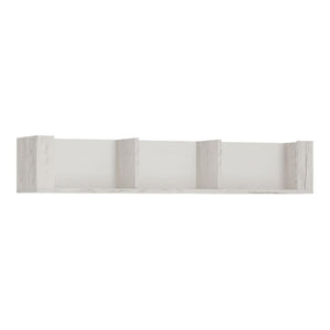 Angel White Wall Shelf 118.7cm - White Tree Furniture