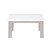 BAUMHAUS Greystone Reclaimed Low Square Coffee Table VTTG08B - White Tree Furniture