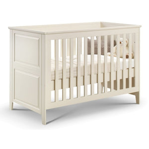 Shop CAMEO Children's Cot Bed / Baby Crib in Stone White. Discover an antique white cot bed / baby crib from a stone white collection. Ideal for children's bedroom.