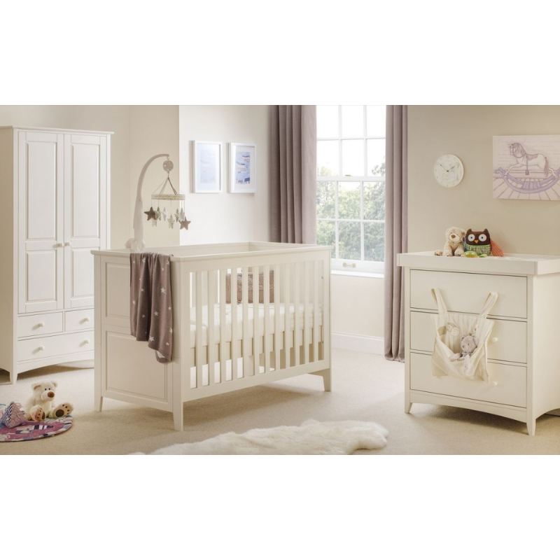 Shop the CAMEO Baby Changing Table Dresser in Stone White. Discover this bedroom dresser with baby changing table on top. Antique white finish & 3 drawers.