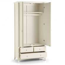 Shop CAMEO Antique White Combination Wardrobe w/ 2 Doors 3 Drawers. Discover a stylish double wardrobe in stone white finish.