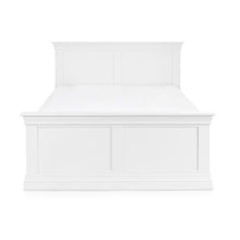 JULIAN BOWEN CLERMONT 135cm Double Bed in Surf White Lacquer Finish CLE205 - White Tree Furniture