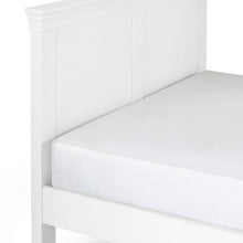 JULIAN BOWEN CLERMONT 135cm Double Bed in Surf White Lacquer Finish CLE205 - White Tree Furniture