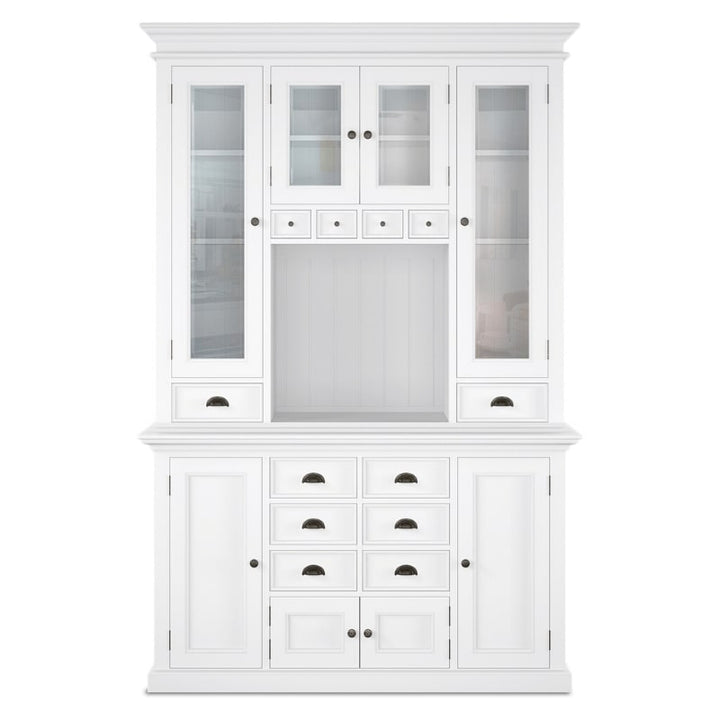 NOVASOLO HALIFAX White Kitchen Dresser BCA597 - White Tree Furniture