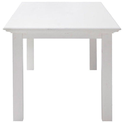 NOVASOLO Halifax White Painted Large Dining Table 200 cm T750-200 - White Tree Furniture